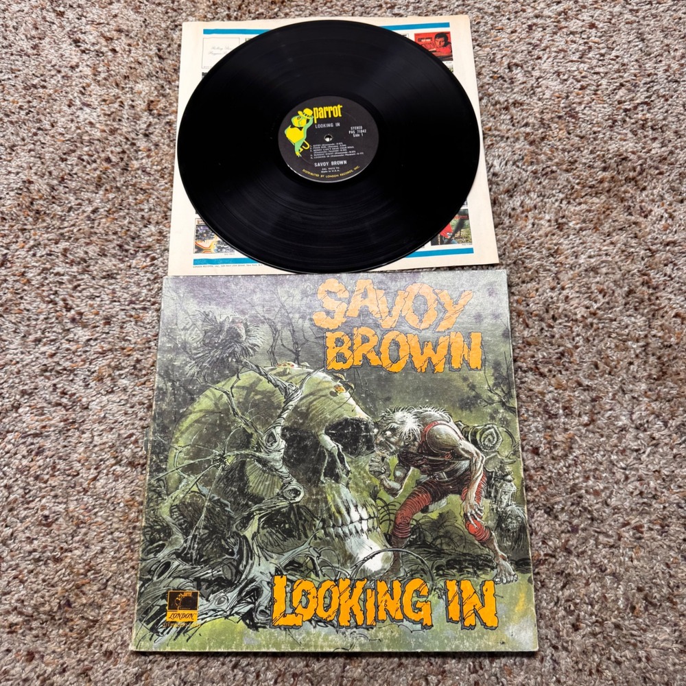 Savoy Brown Looking In Vinyl LP Parrot PAS 71042 1970 British Blues Rock 12 inch